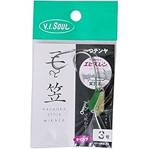 Amazon.co.jp: V.I.SOUL ブイアイソウル 三笠 一つテンヤ 2号 (CO